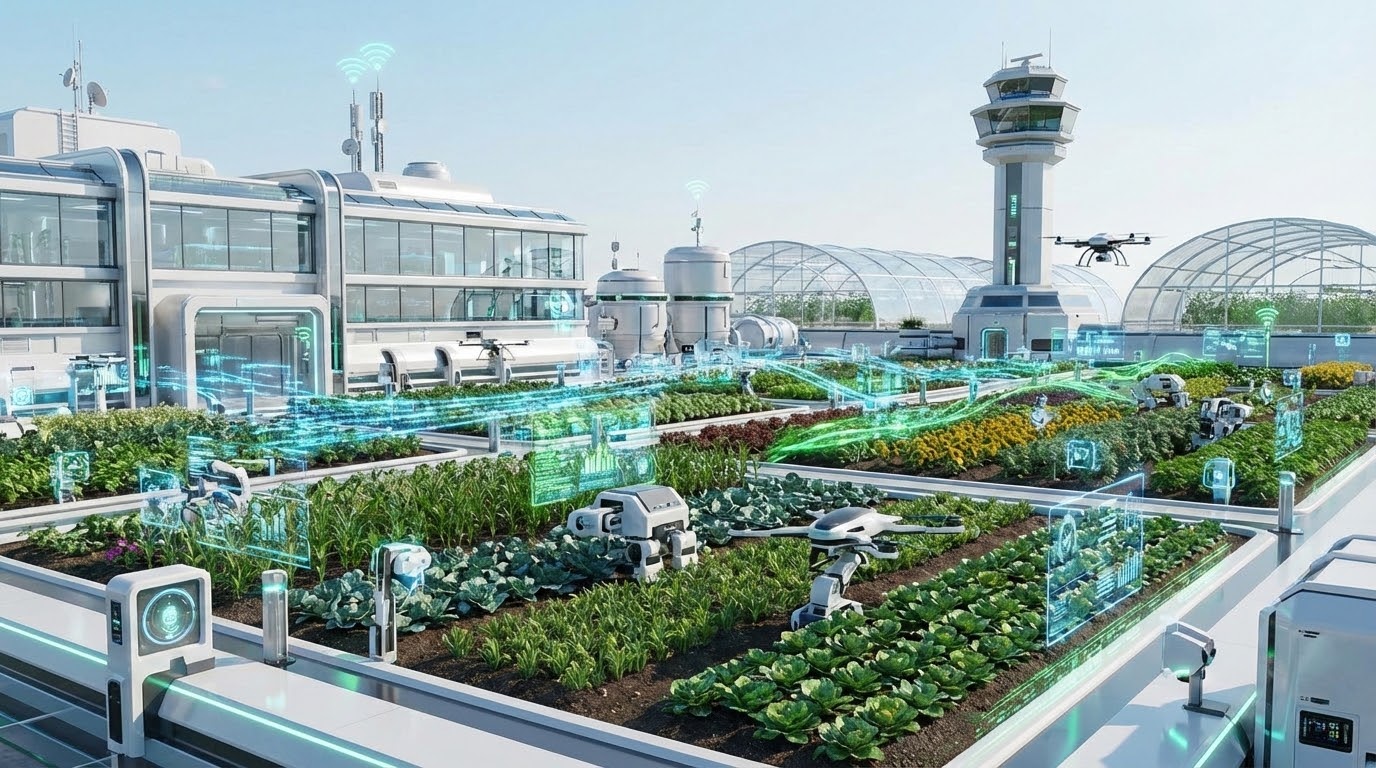 Precision Agriculture Concept