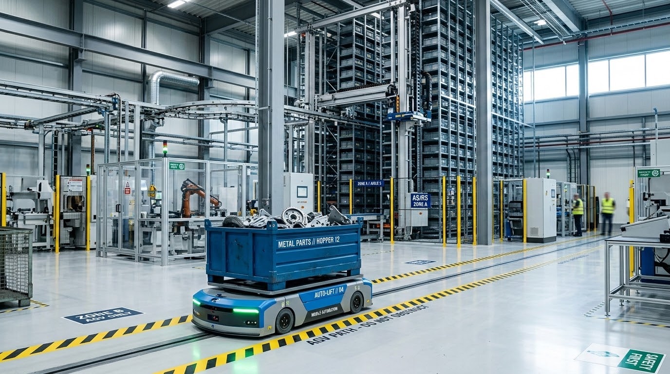 Smart AMR Fleet Management System Cover