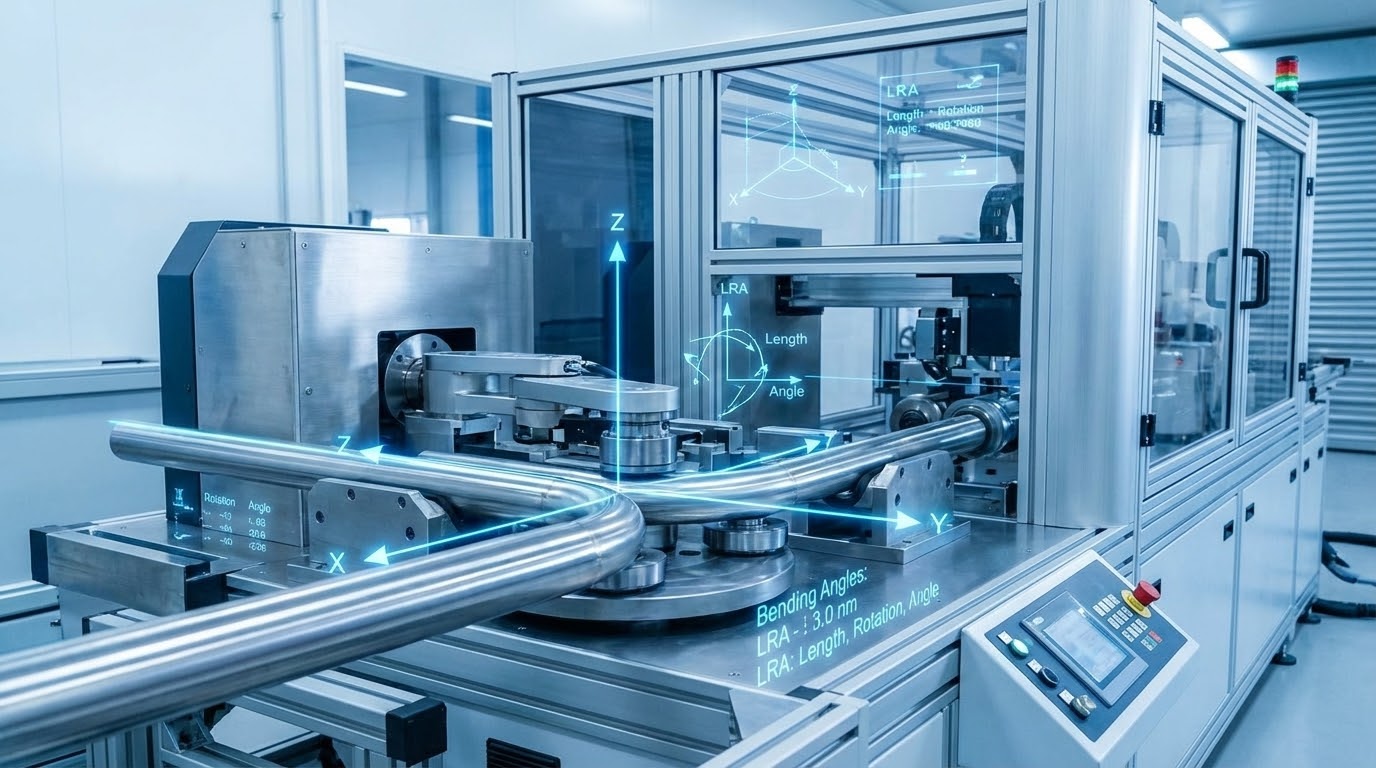 โปรแกรมควบคุมเครื่องดัดท่อ CNC